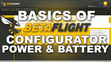 Basics of Betaflight - Power and Battery