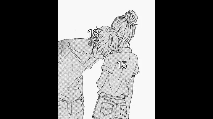 Age is just a number💕💞||3 years age gap in a relationship||#anime #love #shorts