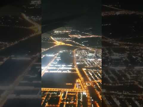 صوب الرياض الغالية الرياض من الطائرة كما لم تراها من قبل ليلا الرياض جوا  الرياض