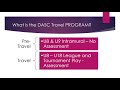 DASC Travel Program info