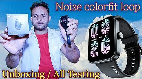 Noise colorfit loop advanced bt calling with 1.85 review and unboxing