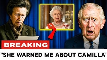 King Charles BREAKS IN TEARS After Princess Anne REVEALS The Queen’s SECRET Will!