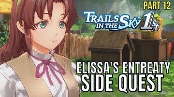 Trails in the Sky FC Remake Part 12 Chapter 1 The Missing Airliner Elissa