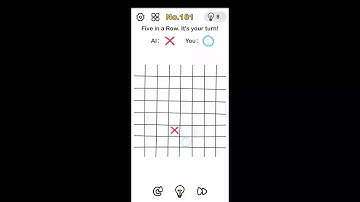 Brain Out Level 181 Five in a Row Its your turn #brainout