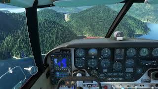 MSFS 2020: Piper Comanche 250, Landing at CYCM.
