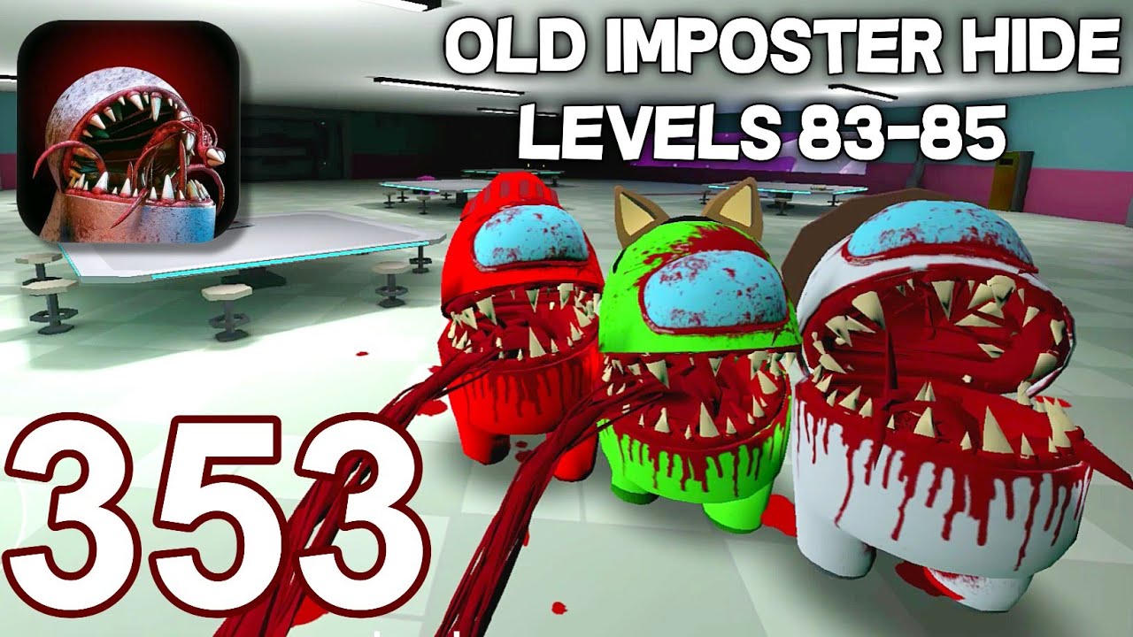 Imposter Hide 3D Horror Nightmare - Gameplay Walkthrough part 353 - Levels 83-85 (iOS,Android)