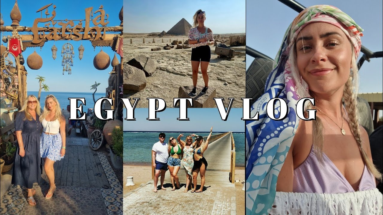 Egypt Vlog | Sharm El-Sheikh, Giza Pyramids, Dune Buggies, Red Sea, Jaz Mirabel Park/Beach 🇪🇬☀️
