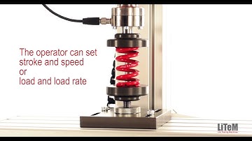 LiTeM spring fatigue testing machine