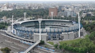 Aerial view - MCG - 'The G' - Melbourne Cricket Ground - Australia