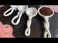 How to hand build ceramic coffee scoop spoons  pinch pot tutorial  handmade ceramic spoons