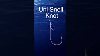 Uni Snell Knot - how to tie EASY STRONG fishing knot