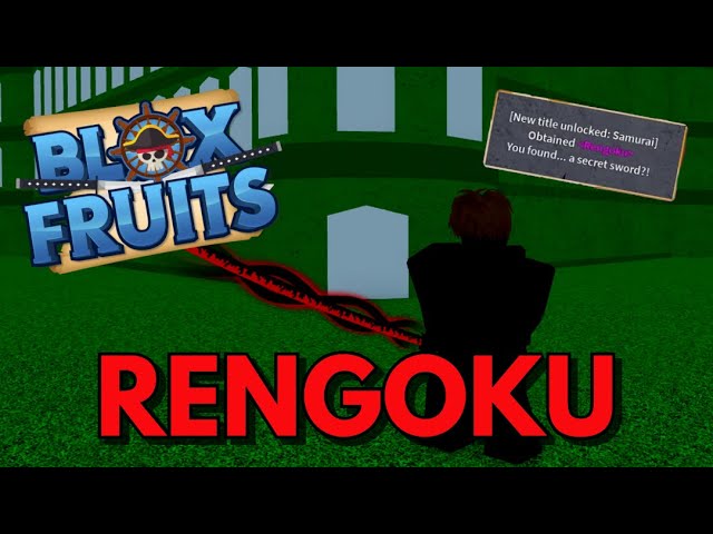 How To Get RENGOKU Sword In BLOX FRUITS (fast and easy) 