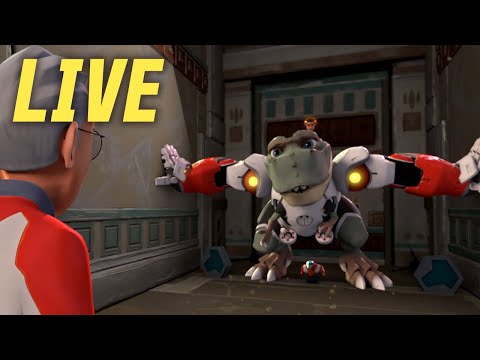 🔴LIVE! ⚡Супер Динозавр 🚀 Улётные гонки 🏃 Лучшие мультики для детей 🦕