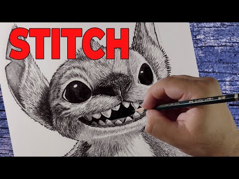 Como Desenhar o Stitch | Passo a Passo | How To Draw Stitch | Lilo & Stitch