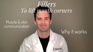 Injectors Anatomy: How Fillers can reverse down turned corners of the mouth.