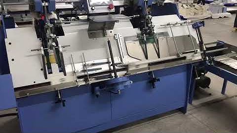 endsheet tipping machine ， book binding machine ， endpaper tipping machine