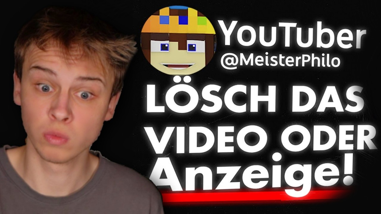 Dieser FAKE YouTuber droht unnötig mit Anzeigen!