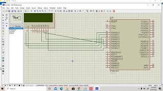 Interfacing of LCD 4 bit mode with AVR Microcontroller: