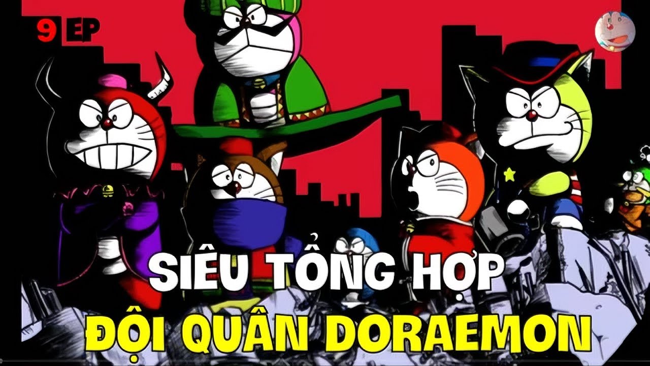 Review Doraemon Tổng Hợp 9 Tập Đội Quân Doraemon | Tóm Tắt Hoạt Hình Doraemon
