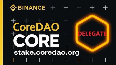 Procedures || How To Stake Mainnet Core || How To Delegate Core