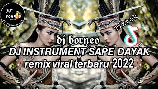 DJ INSTRUMENT SAPE' DAYAK KALIMANTAN VIRAL TIKTOK TERBARU 2022 | DJ BORNEO