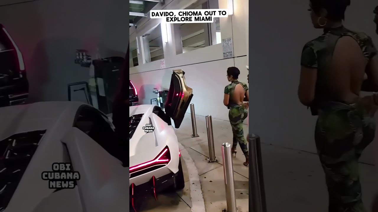 Davido Chioma Outside For The First Time After Their Wedding Ceremony Obicubana Obicubananews