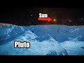 पृथ्वी से 7 अरब Km दूर सूरज कैसा दिखता है? (A View from Pluto)