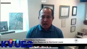 LIVE: Austin area leaders provide update on Hurricane Laura response | KVUE