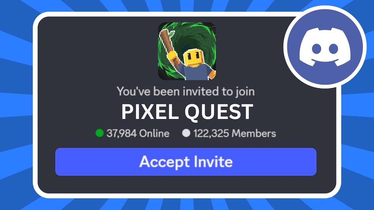 How to Join Pixel Quest Discord Server