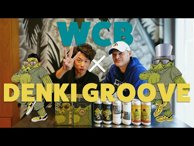 WCB x Denki Groove collaboration part 3!] Introducing three types