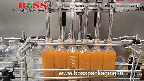 Automatic Juice Filling Machine | Capping Machine