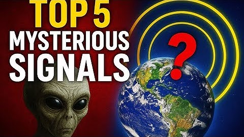 TOP 5 Mysterious Space Signals That Scientists Can’t Explain!