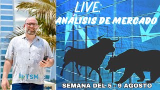 Análisis del mercado en vivo 📊  (5 - Agosto - 9)