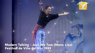 Modern Talking - Just We Two - Mona Lisa - Festival Internacional de la Canción de Viña del Mar 1989