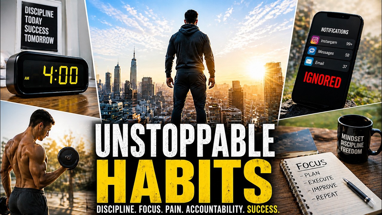 Do you want to change your life with these 4 habits? - YouTube