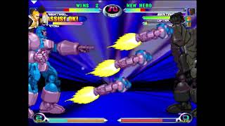 Marvel vs. Capcom 2 - Storm, Sentinel, Captain Commando vs. Storm, Sentinel, Captain Commando