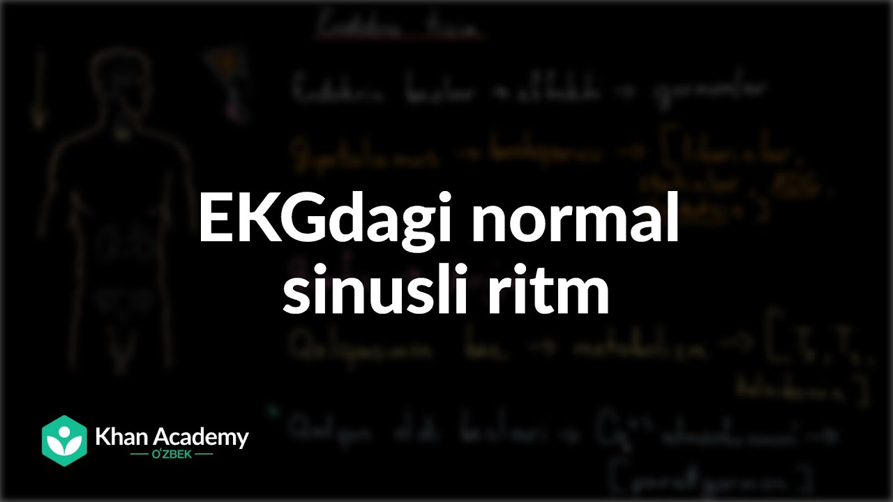 Yurak Ritm EKGdagi normal sinusli ritm | Yurak ritmining buzilishi va taxikardiya ...