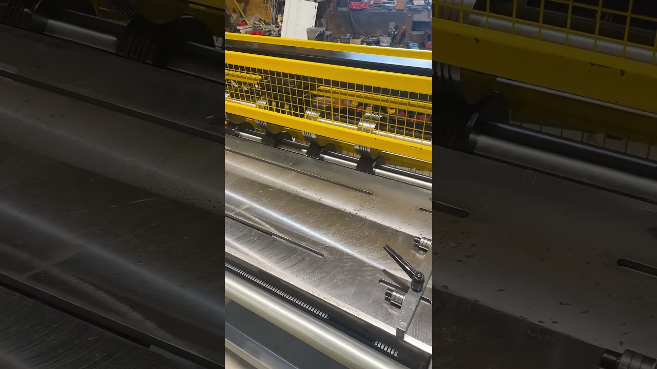 Industrial Metal AG Panel Perforator Machine with VFD controls - Part 1 0087 