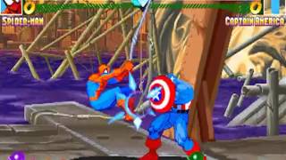 Marvel Super Heroes (Arcade) Spider-Man Run screenshot 4