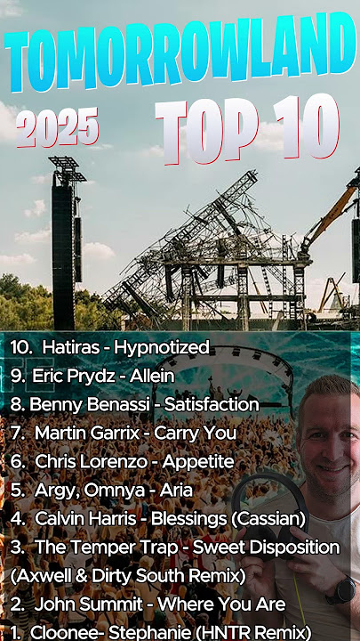 Top 10 Tomorrowland Songs of 2025! #dj #tomorrowland