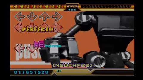 Dance Dance Revolution Glitch