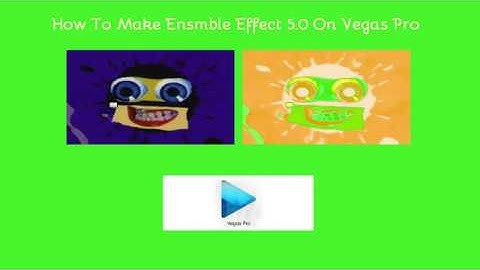 How To Make Ensemble Effect 5.0 On Vegas Pro