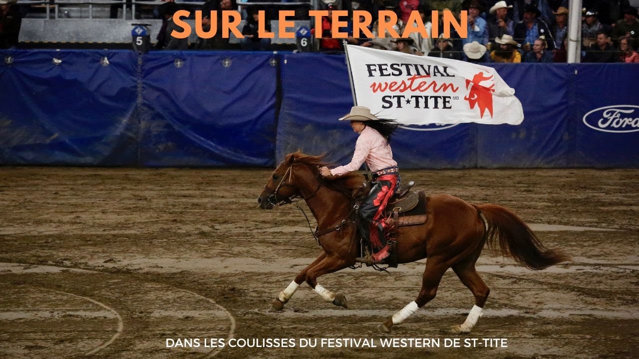 Les coulisses du rodéo du Festival western de SaintTite YouTube
