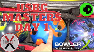 USBC Masters | Practice day! | JR actually Drilled balls
