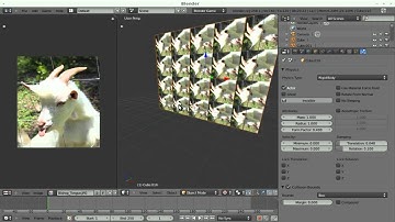 Textures in Game Engine - Blender 2.5 - Blender 3D - Linux Part#2