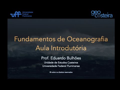 Vídeo: Quais são as 4 principais disciplinas acadêmicas da oceanografia?