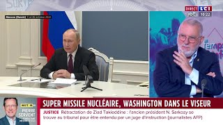 Super missile nucléaire : Vladimir Poutine teste sa nouvelle arme et inquiète les Etats-Unis