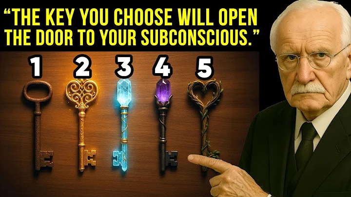 Which Key Do You Choose? Open the Door to Your Subconscious. – Carl Jung