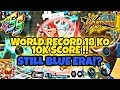 Frworld record 18ko10k score in ssstill blue eraone piece bounty rushopbr