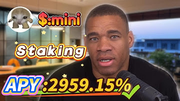 📈 Solana mining is solid! mini staking tested with real 2959.15% APY returns!